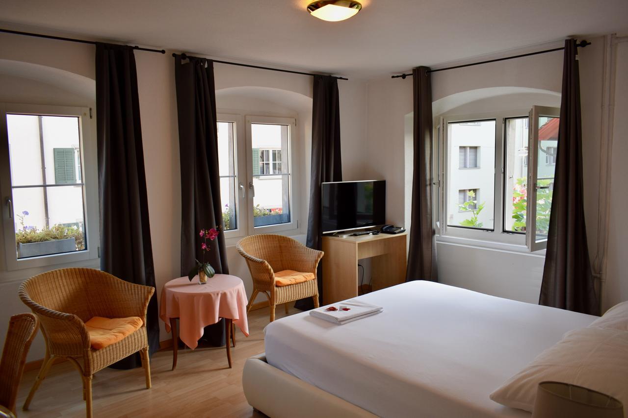 Hotel Baeren Lachen Bagian luar foto