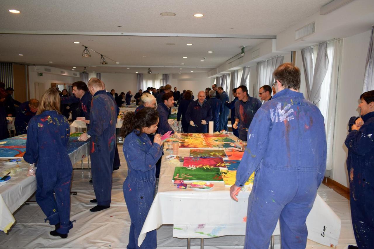 Hotel Baeren Lachen Bagian luar foto